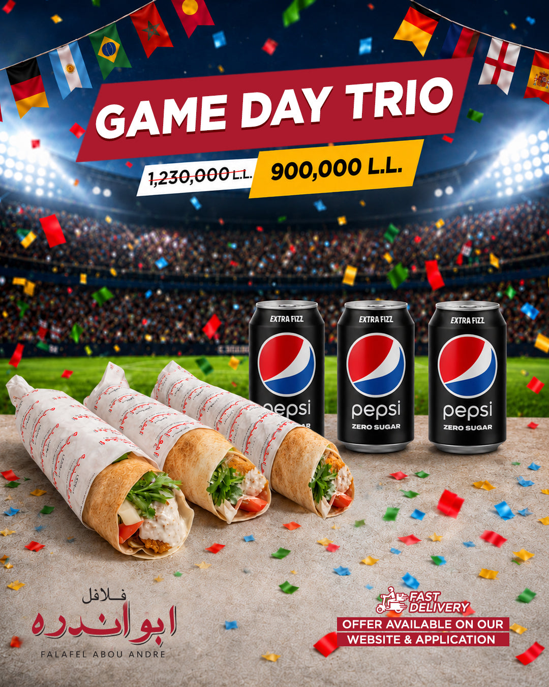 Game Day Trio